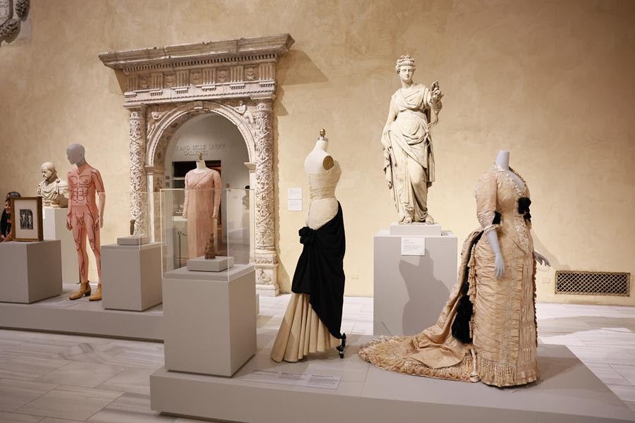 Fashion and fine art mix at the Costume Institute's Spring 2026 Exhibition Press Presentation at the Metropolitan Museum of Art on Nov. 17, 2025 in New York City. Source: Getty Images