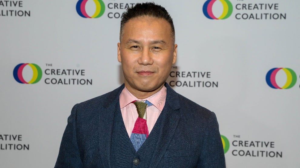 BD Wong poses at #RightToBearArts Gala