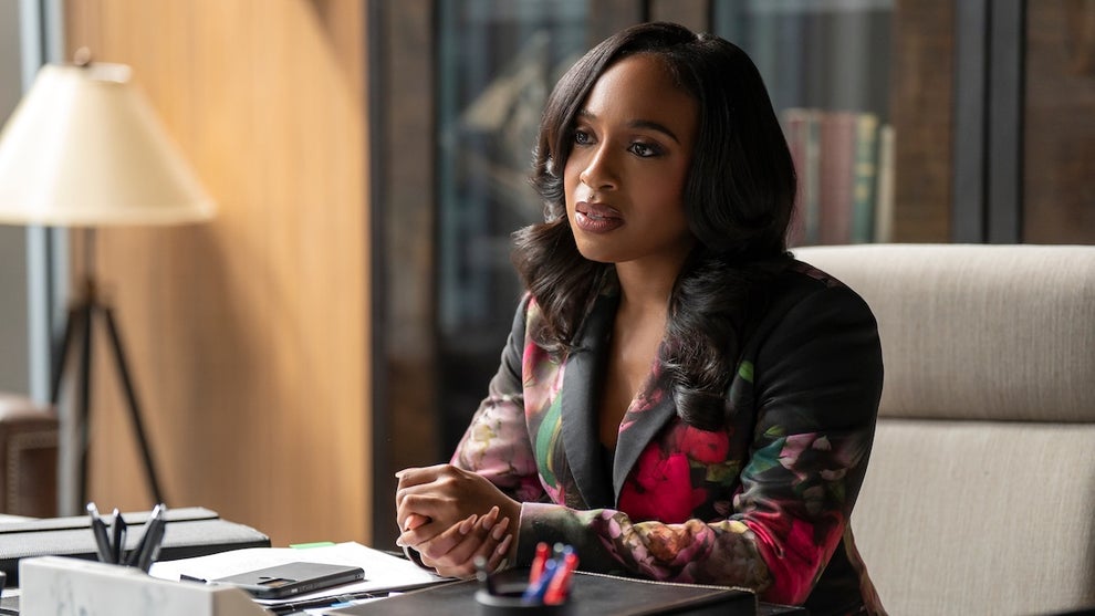 Taylor Polidore Williams as Kimmie in episode 212 of "Beauty in Black" (Credit: Quantrell Colbert/Netflix)