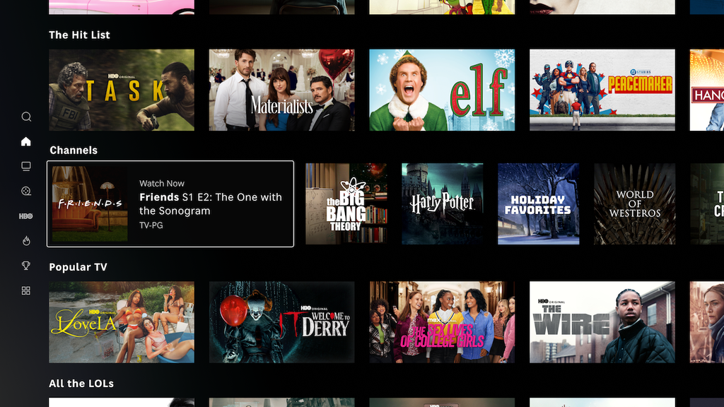 HBO Max Channels