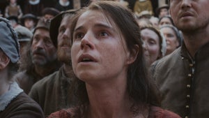 Jessie Buckley as Agnes in “Hamnet” (Focus Features)