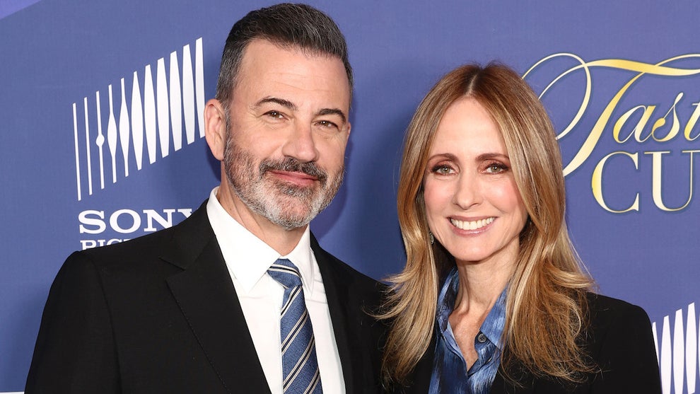 Jimmy Kimmel and Dana Walden attend the 28th Annual UCLA Jonsson Cancer Center Foundation's "Taste for a Cure" event on May 2, 2025. (Credit: Tommaso Boddi/Getty Images)