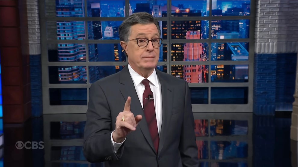 Stephen Colbert hosts the Dec. 11, 2025 edition of "The Late Show" (CBS)