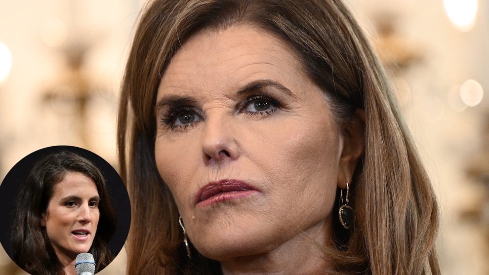 Maria Shriver, 2024; (inset) Tatianna Schlossberg (Getty Images)