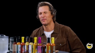 Matthew McConaughey Admits His ‘Reign of Fire’ On-Set Injury Was Kind of His Fault: ‘I Should’ve Said Cut’ | Video