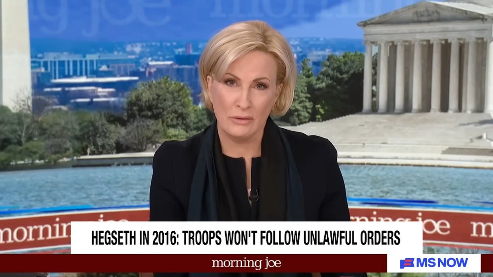Mika Brzezinski hosts the Dec. 9, 2025 edition of "Morning Joe" (MS NOW)