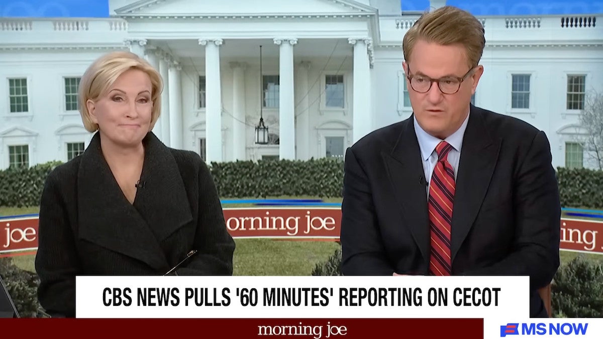‘Morning Joe’ Slams CBS News for Pulling ‘60 Minutes’ Megaprison Segment: ‘Not Good at All’ | Video
