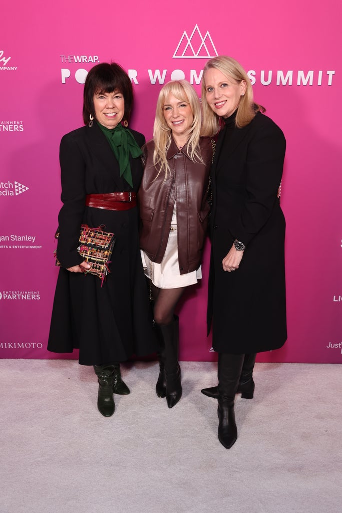 Debra Gunn Downing, Executive Director of Marketing, South Coast Plaza, Molly Downing, Publicist and Stylist and Susan Franklin, Store Manager, Loro Piana at Changemakers 2025 at The Maybourne Beverly Hills on December 1st, 2025 in Beverly Hills, Calif. (Photo by Randy Shropshire for TheWrap)
