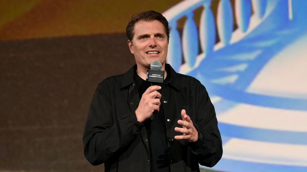 Christian Parkes speaks onstage during the "Good Fortune" special screening at American Cinematheque's Beyond Fest on October 06, 2025 in Los Angeles, California. (Credit: Vivien Killilea/Getty Images for Lionsgate)