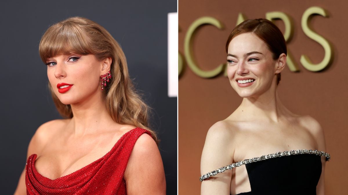 Taylor Swift Reveals Emma Stone Played a Key Part in ‘The Eras Tour’ Success