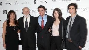 Rob Reiner poses with family at the 41st Annual Chaplin Award Gala at Avery Fisher Hall at Lincoln Center for the Performing Arts on April 28, 2014 in New York City. (Credit: Jim Spellman/WireImage)