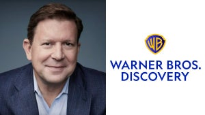 David Leavy (Credit: David Leavy/CNN/LinkedIn) and WBD Logo (WBD)
