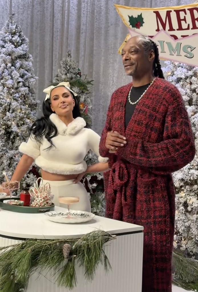 Kim Kardashian and Snoop Dogg. Source: TikTok