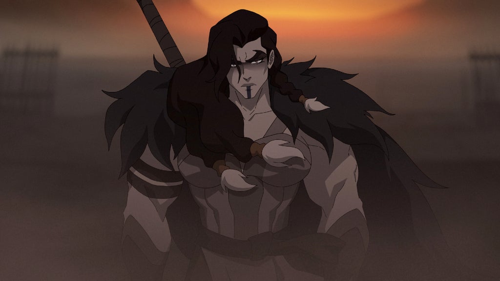 Yasha Nyoordin (Ashley Johnson) in "The Mighty Nein" Season 1 (Prime Video)