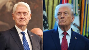 Bill Clinton, Donald Trump (Credit: Getty Images)
