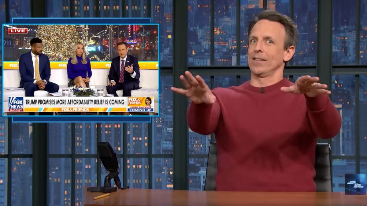 Seth Meyers Scolds Fox News for ‘Yelling at Voters for Not Being Nicer’ to Trump | Video