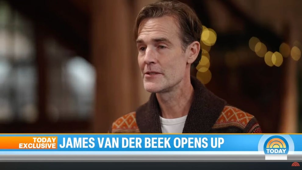 James Van Der Beek on "Today" (Credit: "Today"/YouTube screenshot)