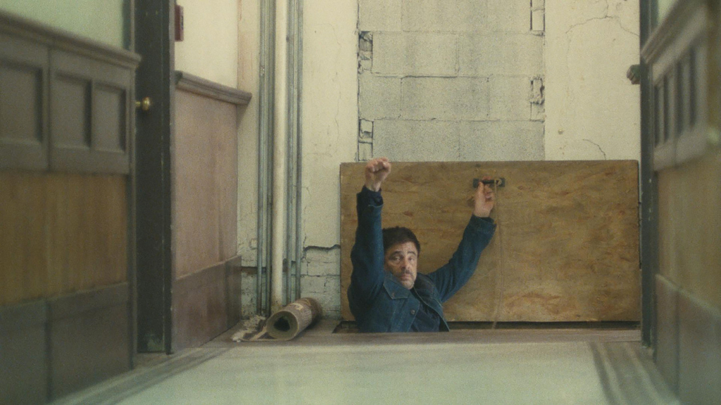 Benicio del Toro in "One Battle After Another" (Warner Bros.)