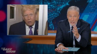 Jon Stewart Rips Into Trump for Doubling Down on R-Word Insult for Tim Walz: ‘Something Wrong With Him?!’ | Video