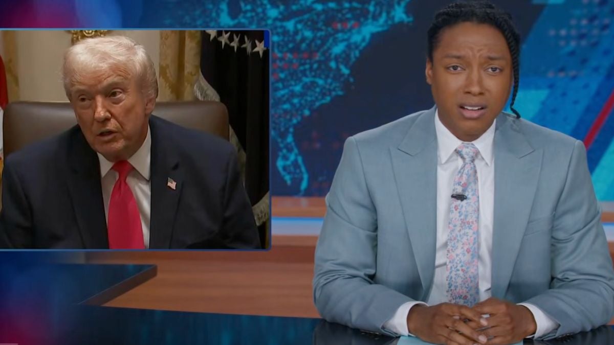 ‘The Daily Show’ Roasts Trump as ‘Drone Strike Santa’ After Oddly Specific Threat for Narco-Terrorists | Video