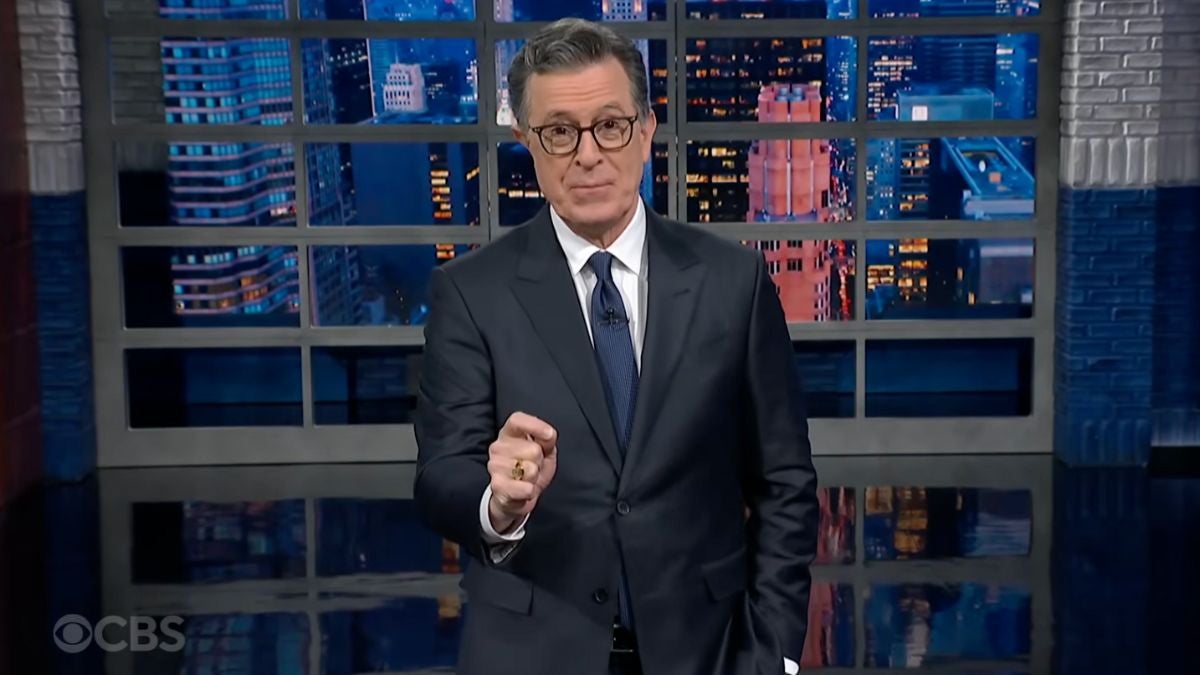 Stephen Colbert Calls on Paramount to ‘Uncancel One of Their Best Shows’ Amid $108 Billion Hostile Takeover Bid for WBD | Video