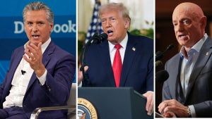 Gavin Newsom, Donald Trump, Mark Kelly