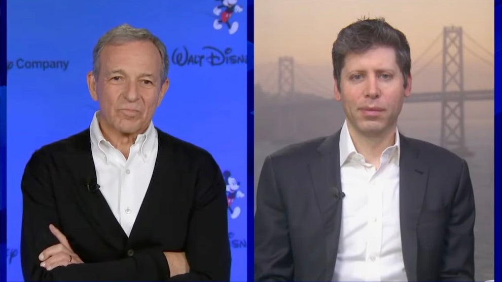 Bob Iger, Sam Altman