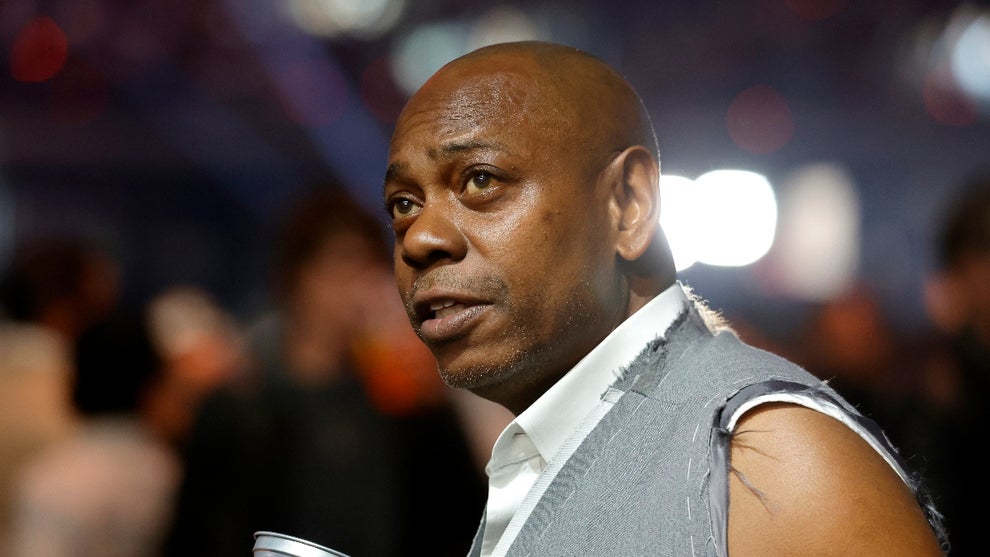 Comedian and actor Dave Chappelle looks on during Netflix's Canelo v Crawford Fight Night at Allegiant Stadium on September 13, 2025 in Las Vegas, Nevada