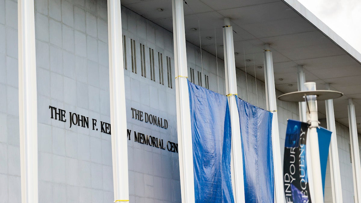 ‘Donald’ Already Added to Kennedy Center Building Facade | Photo