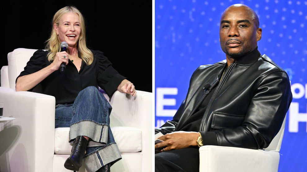 Chelsea Handler and Charlamagne tha God are among the iHeartMedia talent moving their video podcasts to Netflix (Credit: Getty Images)