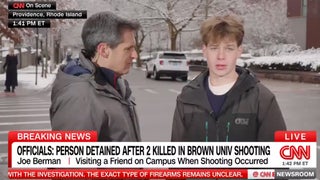 CNN Anchor John Berman’s Son Describes Aftermath of Brown University Shooting: ‘Scary Situation’ | Video