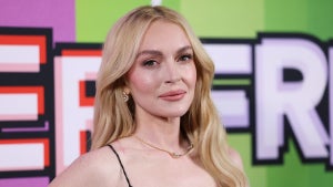 Lindsay Lohan attends the Australian Premiere of "Freakier Friday" at Event Cinemas Bondi Junction on August 05, 2025 in Sydney, Australia