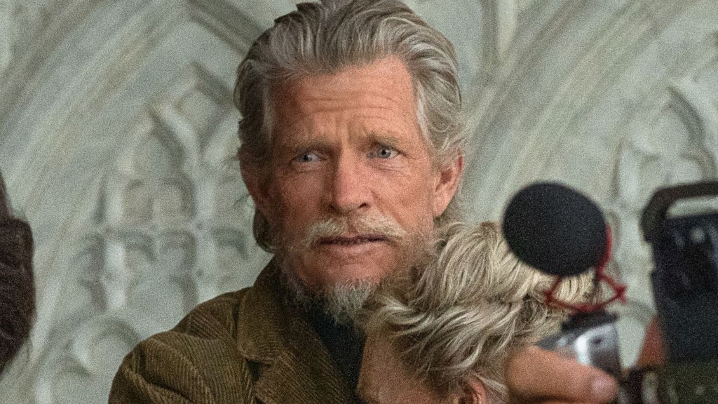 Thomas Haden Church as Samson Holt in "Wake Up Dead Man: A Knives Out Mystery" (Netflix)
