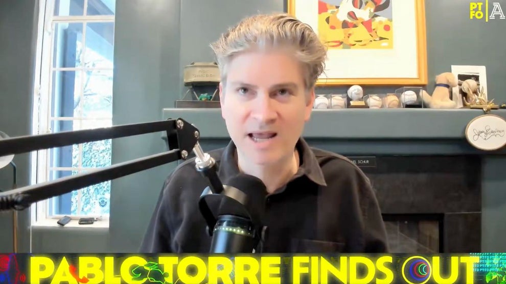 Michael Schur on "Pablo Torre Finds Out" ("Pablo Torre Finds Out," YouTube screenshot)