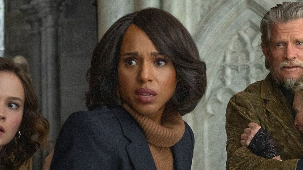 Kerry Washington as Vera Draven in "Wake Up Dead Man: A Knives Out Mystery" (Netflix)