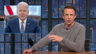 Seth Meyers Scolds Trump Admin for Still Trying to Blame Biden: ‘No One Even Remembers That He Was President, Himself Included’