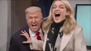 ‘SNL’: Trump Berates Journalists, Shoots Down Santa Claus in Cold Open | Video