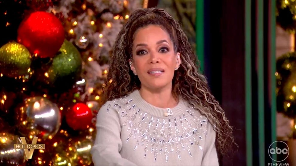 Sunny Hostin on "The View" (Credit: ABC)