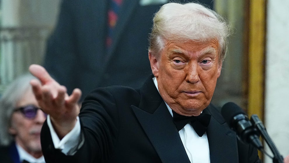 Donald Trump at the Kennedy Center Honors medal ceremony