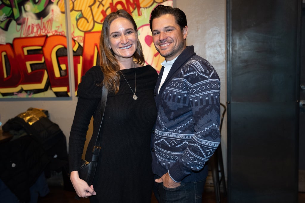 Ashley Avis, screen writer and Ed Winters