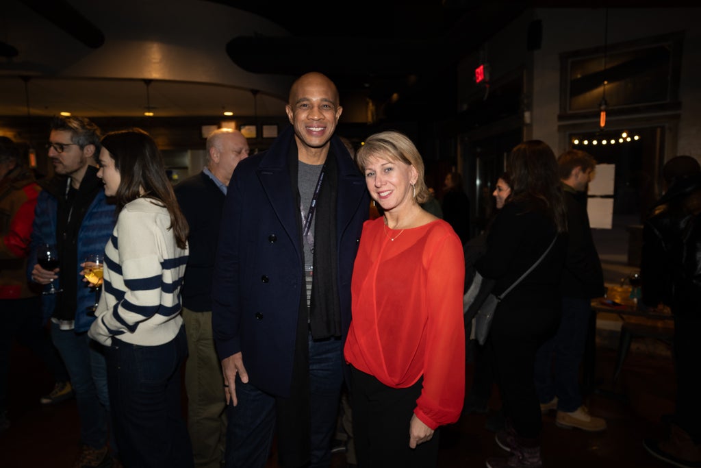 Kareem Daniel, Chairperson of Disney Media and Entertainment Distribution and Sharon Waxman, CEO and Editor-in-chief