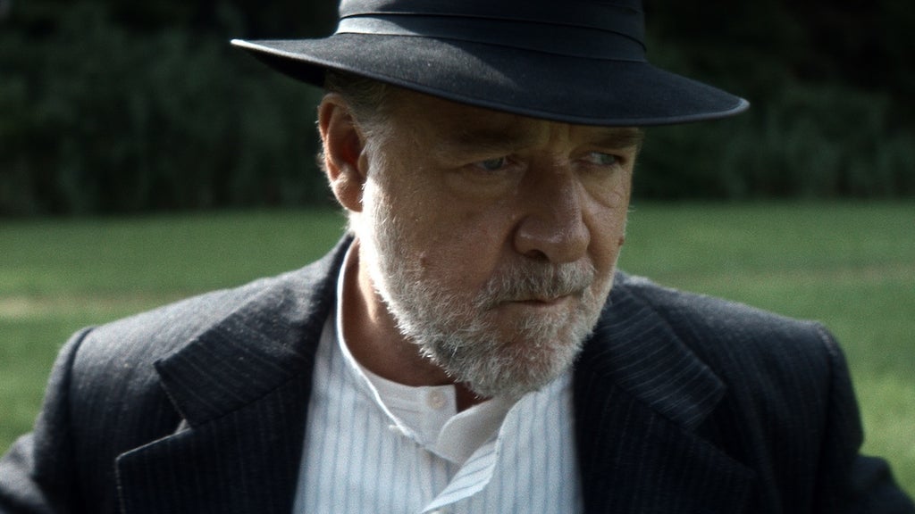 Russell Crowe appears in The Weight by Padraic McKinley, an official selection of the 2026 Sundance Film Festival. Courtesy of Sundance Institute | photo by Matteo Cocco