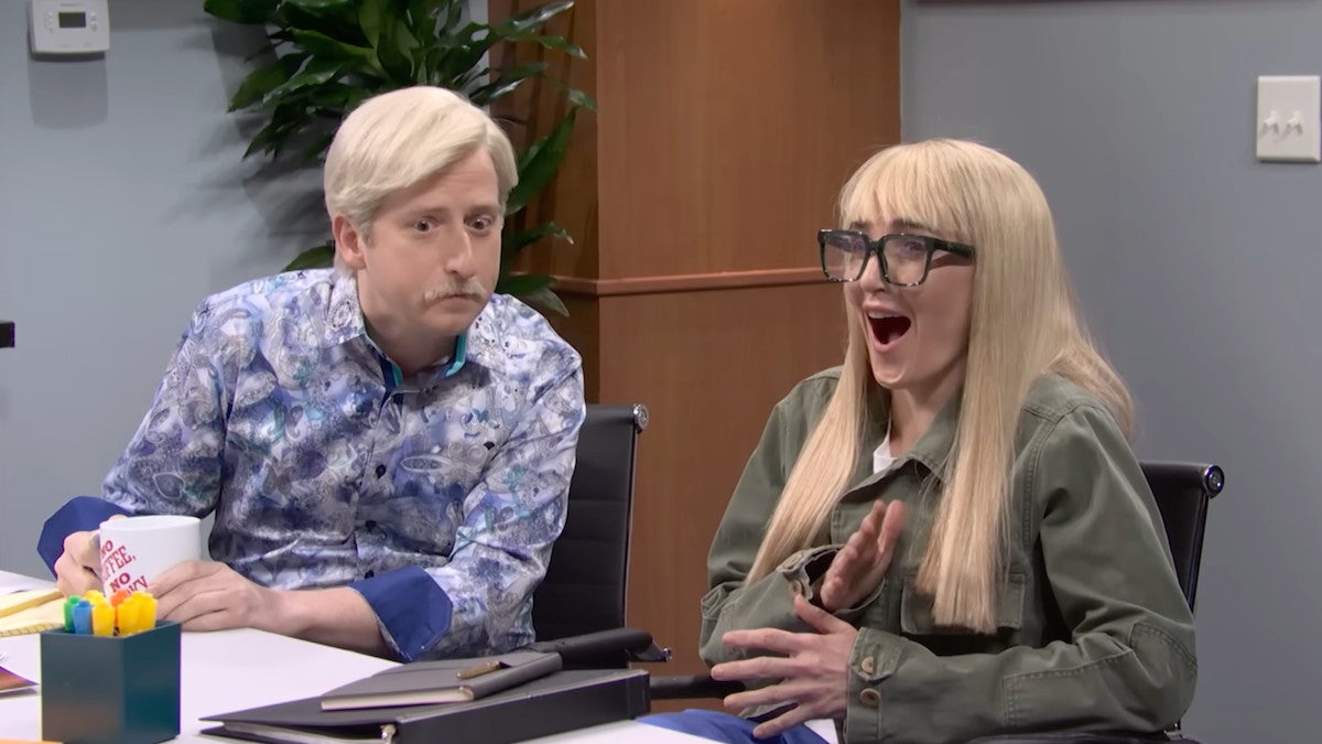 ‘SNL’ Star Chloe Fineman Breaks During Spit Take Gag in Unaired Spoof of ‘Euphoria’ Season 3 | Video