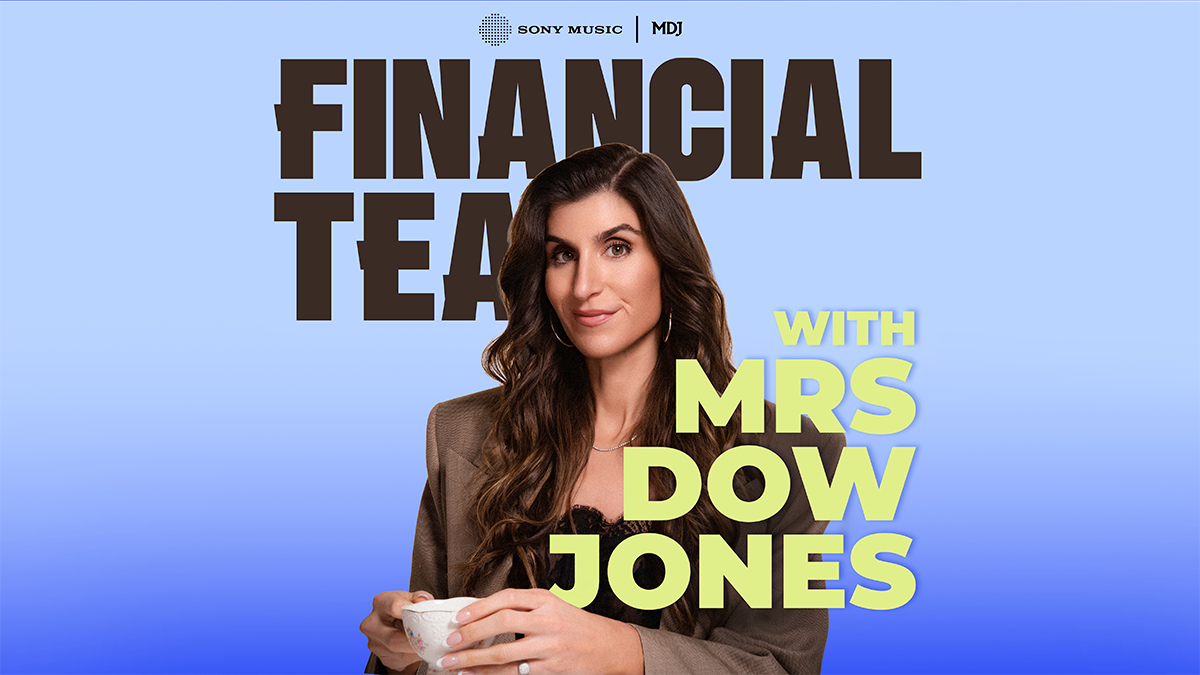 Mevrouw Dow Jones lanceert financiële theepodcast met Sony
