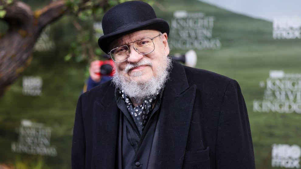 George R.R. Martin attends the world premiere of "A Knight Of The Seven Kingdoms" at Zoo Palast on January 13, 2026 in Berlin, Germany. (Gerald Matzka/Getty Images)