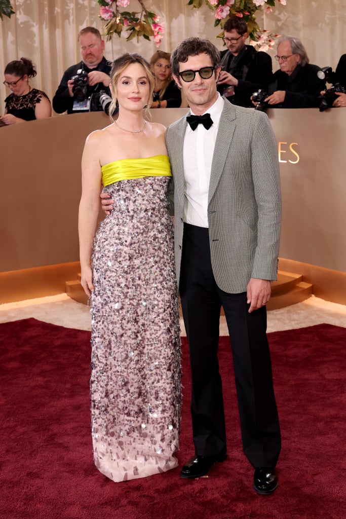 Leighton Meester and Adam Brody
