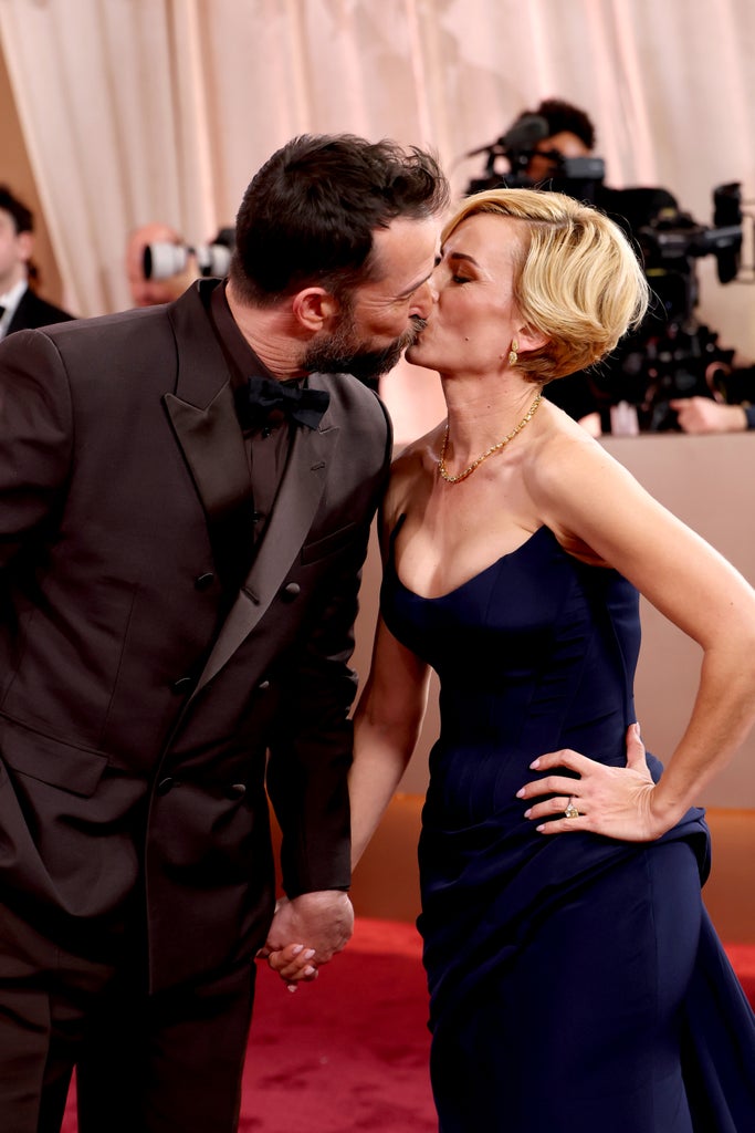 Noah Wyle and Sara Wells