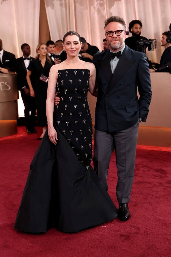 Lauren Miller Rogen and Seth Rogen