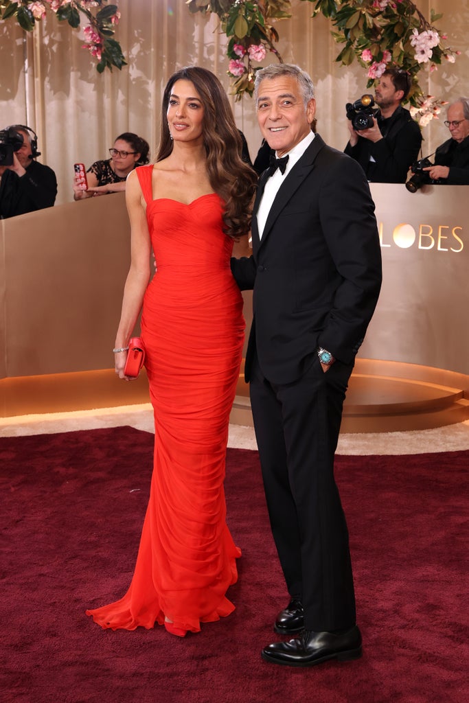 Amal Clooney and George