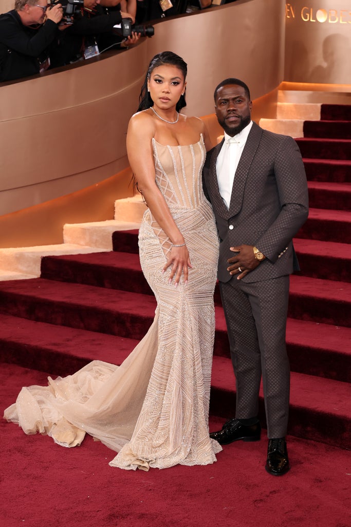 Eniko Hart and Kevin Hart